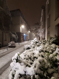 Rueil-Malmaison sous la neige