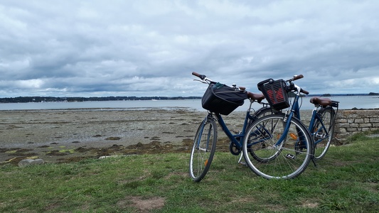 Balade à vélo sur l'Île-aux-Moines