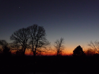 Paysage nocturne