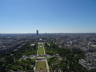 Champ de Mars et Tour Montparnasse