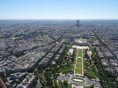 Champ de Mars et Tour Montparnasse