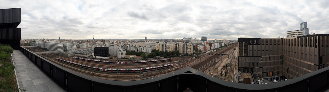 Paris depuis les Batignolles