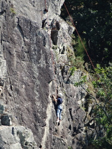 Escalade au alentour de l'Île-aux-Pies