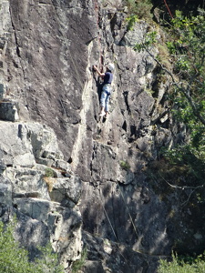 Escalade au alentour de l'Île-aux-Pies