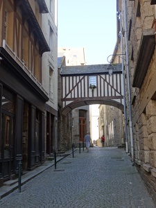 Passerelle de l'ancien couvent des Recollets à Saint-Malo