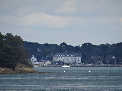 Port de Larmor-Baden depuis la Pointe de Bilgroix