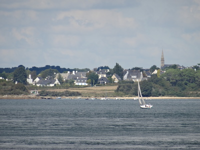 Baden depuis la Pointe de Bilgroix