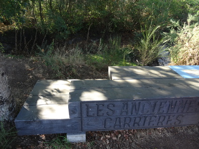 Les anciennes carrières sur le site mégalithique de Saint-Just