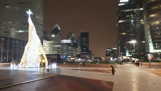 La Défense, Noël 2019