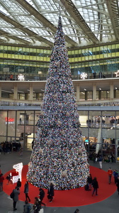 Sapin de Noël des Halles à Paris