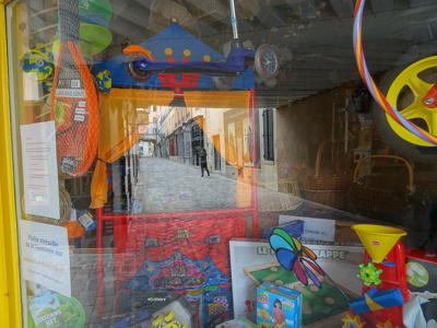 "Au Bouchon d'Etain", magasin de jouets à Versailles