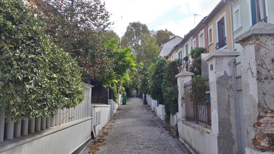 Villa de la Renaissance dans le quartier de la Mouzaïa à Paris