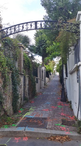 Villa Amalia dans le quartier de la Mouzaïa à Paris