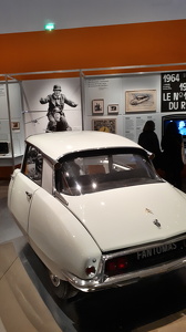 Citroën DS à une exposition sur Louis de Funès