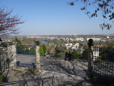 Vue depuis les hauteurs de Saint-Germain-en-Laye