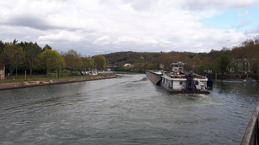 Au abord des écluses de Bougival