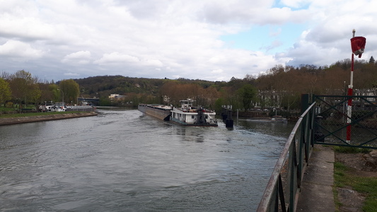 Au abord des écluses de Bougival