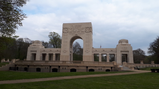 Lafayette Escadrille Memorial Cemetery à Marnes-la-Coquette