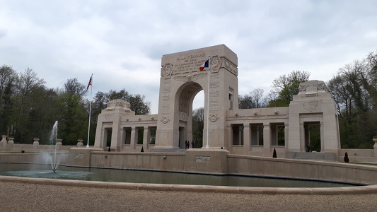 Lafayette Escadrille Memorial Cemetery à Marnes-la-Coquette