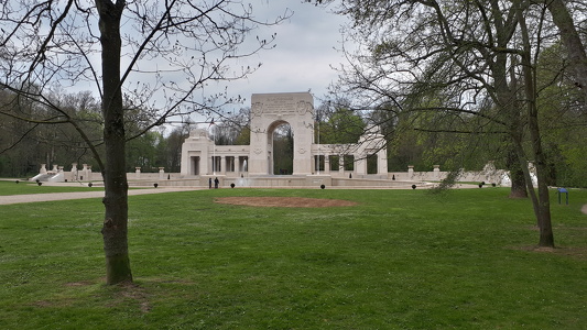 Lafayette Escadrille Memorial Cemetery à Marnes-la-Coquette