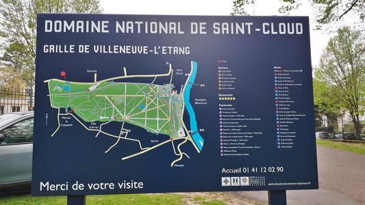 Parc de Villeneuve-l'Étang à Marnes-la-Coquette