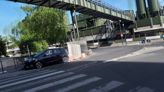 Chantier énorme sur les bords de Seine