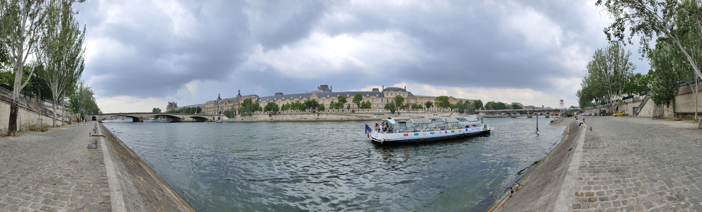 Traversée de Paris en longeant la Seine d'Ivry-sur-Seine à Issy-les-Moulineaux