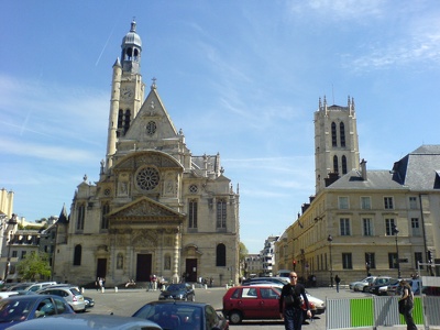Eglise Saint Etienne du Mont et Collège Départemental Henri IV