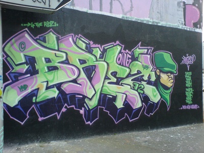 Mur de l'ancienne Brasserie Graff