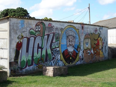 Graffiti à Perros-Guirec
