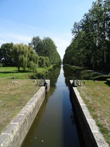 Ancienne écluse de Limur sur le Canal de Nantes à Brest