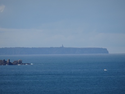 Pointe du Cap-Fréhel vue depuis l'ïles Besnard