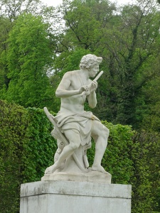 Statue « Berger flûteur »