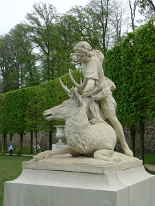 Statue « Méléagre tuant un cerf »