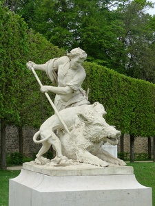 Statue « Méléagre tuant un sanglier »