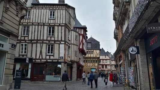 Rue de la Monnaie à Vannes