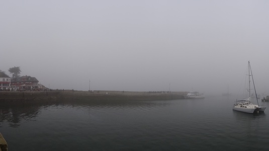 Port-Navalo dans la brume