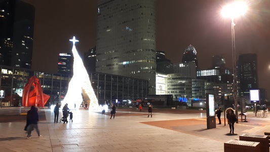 La Défense, Noël 2019