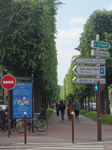 Boulevard de la Reine à Versailles