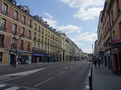 Rue royale à Versailles