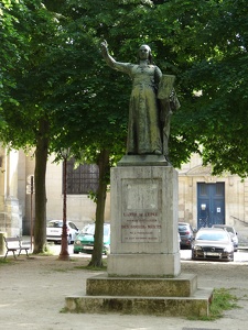 Statue Abbé de l’Epée à Versailles