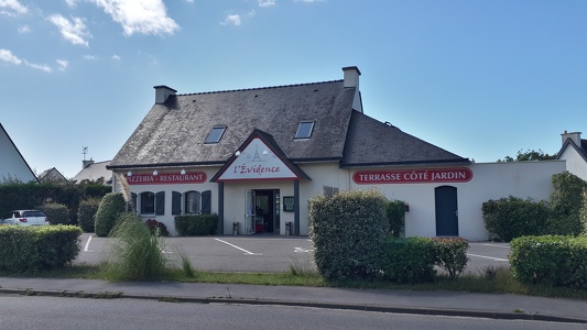 Restaurant l'Évidence à Saint-Pierre-Quiberon