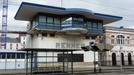 A la gare de Rennes